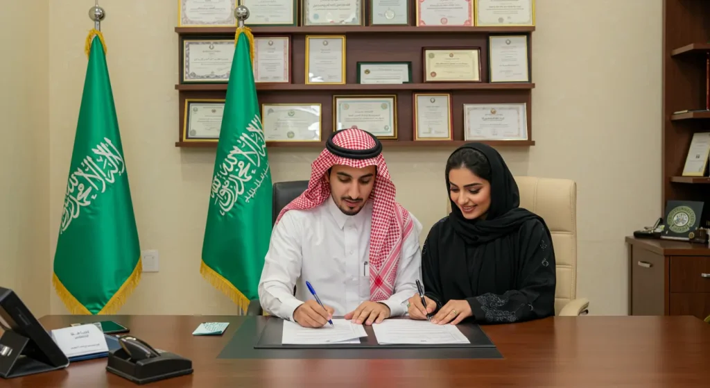 مكتب استخراج تصريح زواج